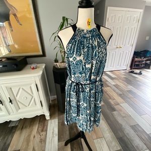 Dress size 36 with end dark blue